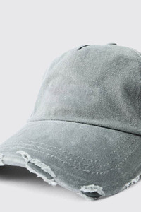 Gorra de Béisbol Unisex con Diseño Desgarrado, Logotipo Personalizado, Visera Curva y Correa Ajustable, 6 Paneles, Calidad Premium, Transpirable - Product Image 5