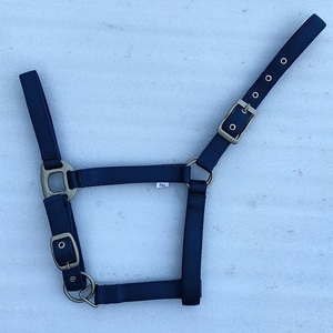 High Quality Nylon Horse <b>Halter</b> with Unique Designs Braided Rope Nose-Band Padded Headpiece Nickel Plated OEM Welcome - Product Image 1