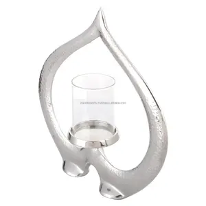 Porte-bougie moderne pour centre de table, décoration élégante, porte-bougie décoratif pour le salon, style Zahid - Product Image 4