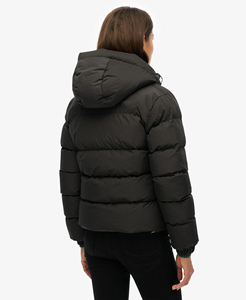 Chaqueta Acolchada Premium OEM para Mujer, Ropa Casual de Exterior Personalizada, Cortavientos con Cierre de Cremallera y Bolsillos Laterales, Abrigo para Mujer - Product Image 2