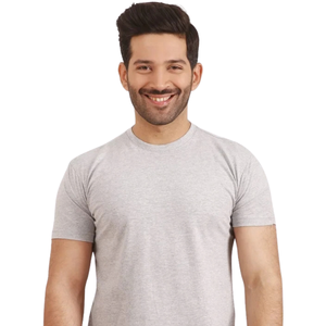 T-shirt Homme Slim Fit Col Rond Manches Courtes Décontracté Personnalisé Vente en Gros Coton Jersey Tee Top Basique Quotidien Fournisseur OEM XX - Product Image 3
