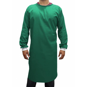 Batas de Paciente de Algodón Médico Unisex con Detección de Agujas, Impresión de Logotipo Personalizado Disponible, Tallas Personalizadas, para Uso Hospitalario, Médicos y Enfermeras - Product Image 2