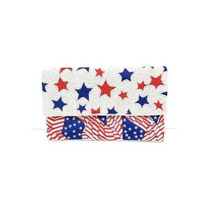 Pochette rectangulaire élégante faite à la main en perles de coton brodées pour femmes et jeunes filles, idéale pour les soirées - Product Image 4