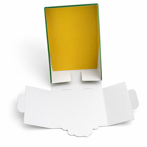 Factory Eco-Friendly <b>Biodegradable</b> Corrugated Paperboard Mailer Box UV Coating Flip Shoes <b>Packaging</b> Kraft Folding Box Customized - Product Image 5