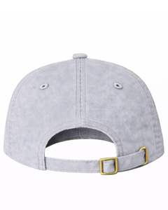 Casquette de baseball en coton gris clair, unie, réglable, unisexe, décontractée, respirante, confortable, avec logo, qualité supérieure - Product Image 2