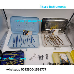 Pissco-Conjunto de instrumentos quirúrgicos para hombre y mujer, kit de instrumentos de cirugía Vascular, 10 unidades - Product Image 2