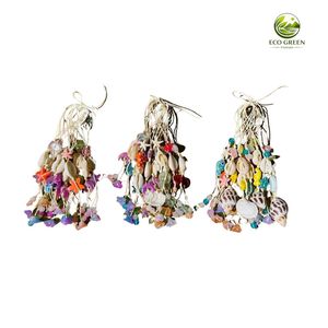 Collar Boho Multicolor de Cuentas y Conchas Naturales, Hecho a Mano, con Cordón Ajustable, Gargantilla de Conchas, Regalo para Verano, Surfistas y Amantes de la Playa - Product Image 5