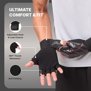 Guantes de Entrenamiento de Fuerza para Levantamiento de Pesas, para Hombres y Mujeres, Cómodos para Ejercicio Diario y Gimnasio - Product Image 6