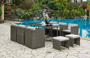 Fournisseur de mobilier de jardin en aluminium de qualité industrielle avec revêtement en poudre pour les projets hôteliers et de complexes hôteliers en gros - Product Image 4