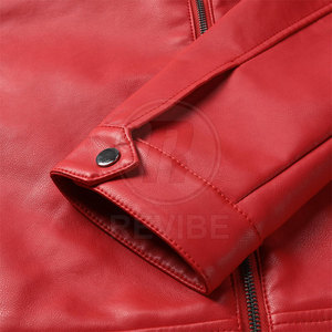 Latest Style Pakistan Made Men Leather Jackets Front Logo Customized Colors Sizes High Quality Winter Wholesale Low MOQ for Sale - Product Image 6
