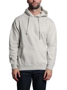 Sweat à capuche décontracté pour homme en molleton polyester/coton, coupe ample, taille personnalisée, séchage rapide, respirant, idéal pour l'hiver - Product Image 4