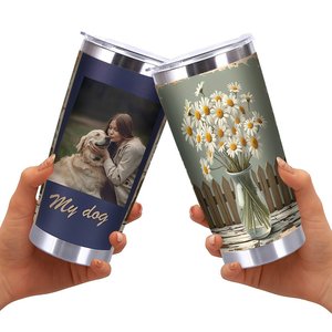 20oz Stainless Steel Tumbler Double Wall <b>Insulated</b> Heat Cold Retention Portable Outdoor Drink <b>Cup</b> - Product Image 2
