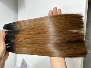 Vente chaude 100% Vietnam Cheveux Humains pour Femmes HD Dentelle pour Ombre Frontal Dentelle Perruque Os Droite Style Transparent Noir Couleur - Product Image 5