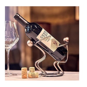 Modern Metal wine bottle Holder Wine Bottle Organizer <b>Rack</b> <b>Drink</b> Bottle Display <b>rack</b> Stand - Product Image 5