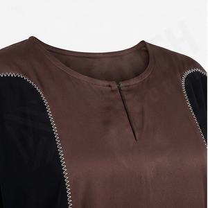 Abaya Larga Elegante para Mujer, Venta al por Mayor, Ropa Musulmana de Alta Calidad, Vestido Étnico de Manga Larga, Prenda Islámica Modesta - Product Image 4