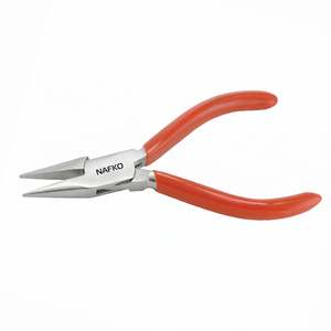 Professional Stainless Steel Jewelry Making Pliers for <b>Wire</b> Wrapping Chain Nose Pliers 135mm Jewelry Tools Manufacturer Tools - Product Image 1
