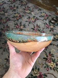 Tazón Artesanal de Resina Epoxi y Madera de Acacia, Libre de BPA, para Servir Frutas, Exhibir Bocadillos, Decoración de Hogar de Lujo - Product Image 2