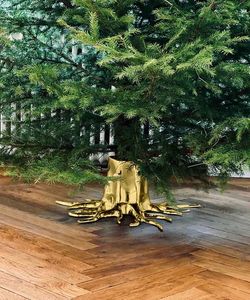 Grand support pour sapin de Noël, ornement de Noël, support décoratif pour arbre, centre de table, décoration de maison pour les fêtes, décoration de table festive - Product Image 5