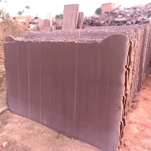 Dalles et carreaux en pierre naturelle de grès noir durable pour l'architecture de style patrimonial - Product Image 4