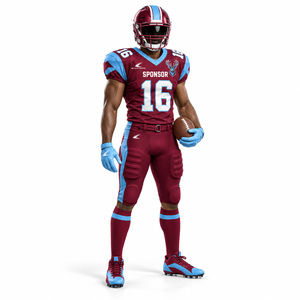 Uniforme de Fútbol Americano de Último Diseño con Nuevo Estilo, Uniforme de Fútbol Americano Sublimado Personalizado de Alta Calidad al por Mayor - Product Image 6