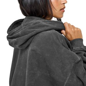 Premium <b>Women</b> <b>Zip</b> <b>Up</b> Hoodie Long Sleeve Casual Sweatshirt Hooded <b>Jacket</b> Fleece Activewear Streetwear Custom Apparel Wholesale - Product Image 3