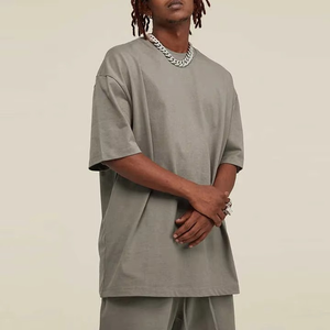 Ensemble de t-shirts et shorts décontractés pour hommes et femmes, été, nouveau, couleur unie simple - Product Image 5