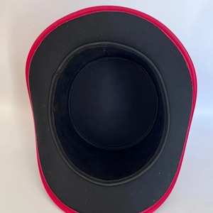 Sombrero Rojo con Cinta Negra y Adorno de Pluma, Sombrero de Fiesta Unisex para Adultos, Disfraz Festivo - Product Image 6