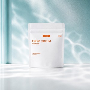 [FROM OREUM] Comprimés de soin buccal à la mandarine de Jeju, saveur agrumes, pochette de dentifrice pour voyage portable - Product Image 2