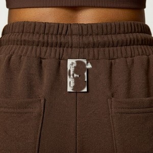 Pantalon large taille haute pour femme de haute qualité, avec cordon élastique, fluide, en tissu extensible et doux, coupe décontractée, minimaliste - Product Image 3