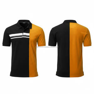 Camiseta de Golf Personalizada para Hombre, Tejida, 100% Algodón, de Secado Rápido, Transpirable, de Manga Corta, Diseña tus Propias Camisetas - Product Image 5