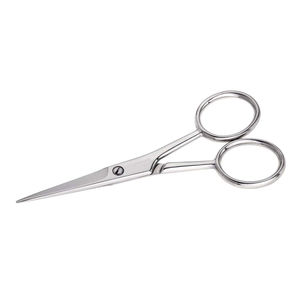 Ciseaux de coiffure professionnels de 5 pouces en acier inoxydable 4Cr13, tranchants, pour droitiers, manche moyen, pour salon de coiffure - Product Image 1