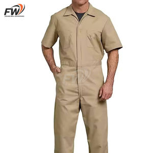 Acheter un uniforme de travail ignifuge à manches longues, combinaison de travail de qualité supérieure, uniforme de travail boutonné de qualité supérieure, combinaison de travail 2026 - Product Image 4