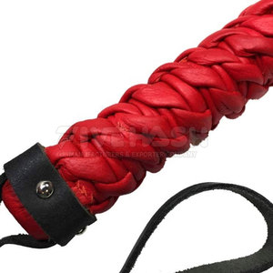 <b>Leather</b> <b>Flogger</b> Premium <b>Leather</b> Material Soft Touch Strips Balanced Design For Smooth Control <b>Leather</b> <b>Flogger</b> Long Use - Product Image 2