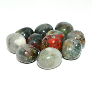 Venta al por mayor de piedras de ágata de sangre africana natural de alta calidad, pulidas, para decoración del hogar, Buda, budismo, para mujeres. - Product Image 1