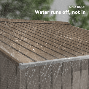 Casetta da Giardino per Esterni, Pratica Casetta Attrezzi per i Tuoi Oggetti Essenziali da Esterno - Product Image 6