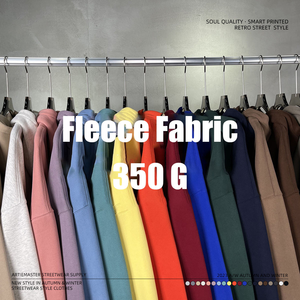 Sudadera con Capucha Unisex Beige, Corte Holgado, Felpa de Algodón, Diseño Casual con Bolsillos, Tejido de Punto, Manga Larga, Estilo Otoñal - Product Image 4