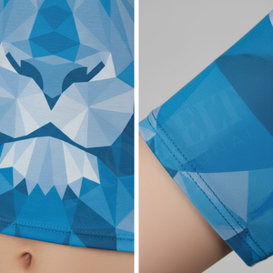 Camiseta de Yoga Suave de Último Diseño OEM OD, Transpirable, de Secado Rápido, Ajustada, de Manga Corta, para Ejercicio, Protección UV - Product Image 4