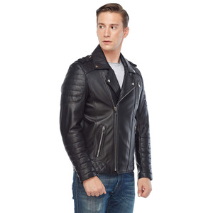 Winter Wear 2026 Men <b>Leather</b> <b>Jacket</b> for Online Sale Manufacturer High Quality Men's <b>Real</b> <b>Leather</b> <b>Jacket</b> OEM Serviced Design - Product Image 5