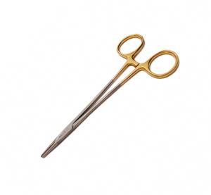 Soporte de aguja TC DeBakey de acero inoxidable Premium, fórceps quirúrgicos de alta calidad para microsuturas, agarre seguro, sutura delicada - Product Image 1