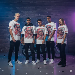 T-shirt Homme 2026 OEM Personnalisé avec Logo, Coton Vieilli, Coupe Oversize, Style Urbain, Col Rond, Manches Courtes - Product Image 3