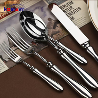 Cuillère de service élégante en acier inoxydable 304 de style européen, en forme de coquille, poli miroir, réutilisable, pour mariages et hôtels