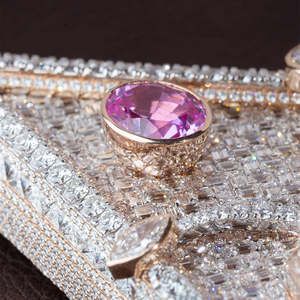 Colgante Personalizado con Número de Moissanita Iced Out, Pasa Prueba de Diamante, Estilo Hip Hop, Colgante con Letra Inicial de Diamante VVS, Joyería - Product Image 4