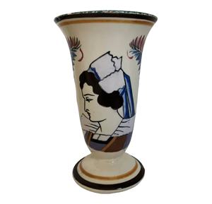 Jarrón de suelo personalizado HB Quimper | Jarrón de suelo decorativo de porcelana y loza de cerámica hecho a mano para decoración del hogar - Product Image 2