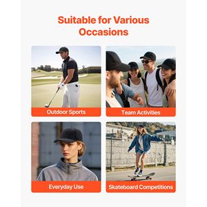 Cappellino da Baseball Estivo Leggero a Taglia Regolabile, in Tessuto Traspirante, Sottile, per Sport e Corsa, Design Semplice - Product Image 5