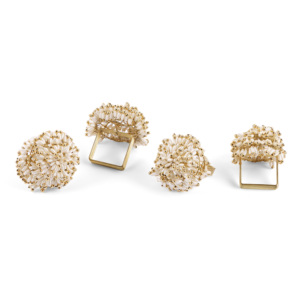 Anillos Decorativos para Servilletas, Hebillas para Servilletas para Decoración de Mesa, Bodas, Navidad, Fáciles de Limpiar, Duraderos y Versátiles de Madera - Product Image 4