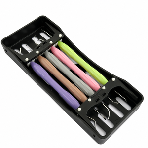 Lot de 5 instruments dentaires en composite avec manche en silicone antidérapant et cassette, certifiés CE - Product Image 5
