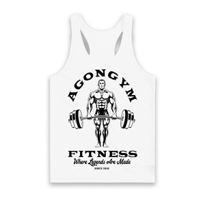 Camisetas de Gimnasio para Hombre, Transpirables, Tipo Stringer, Sin Mangas, para Fisicoculturismo y Entrenamiento, Camisetas de Tirantes Golds Gym - Product Image 1