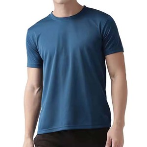 Camisetas Casuales para Hombre de Buena Calidad, Hechas en Fábrica, 100% Algodón, Transpirables, de Secado Rápido, Corte Regular, Frente Liso, Última Moda - Product Image 4