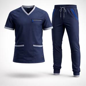 Fabricante de Uniformes Médicos Personalizados, Proveedor de Uniformes Médicos OEM, Conjunto de Uniformes para Doctores y Enfermeras al por Mayor, Calidad de Exportación, Precio de Fábrica - Product Image 1