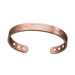 Brazalete Magnético de Cobre Puro Convertible para la Artritis, Brazalete de Cobre Kada Hecho a Mano, Joyería de Moda para Hombres y Mujeres - Product Image 3